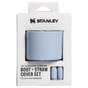 Swatch for Stanley 1913 Quencher® Boot and Straw Cover Set 0.89L & 0.59L in Blue Dream | Front View