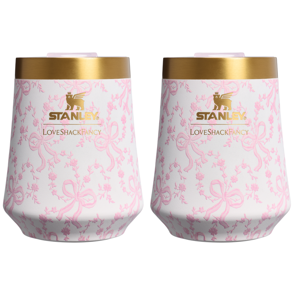 Stanley 1913 x LoveShackFancy Reserve Wine Tumbler Set 2-pack