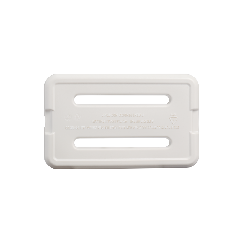 Stanley 1913 All Day Ice Pack Small in Pale Stone | indietro Visualizza
