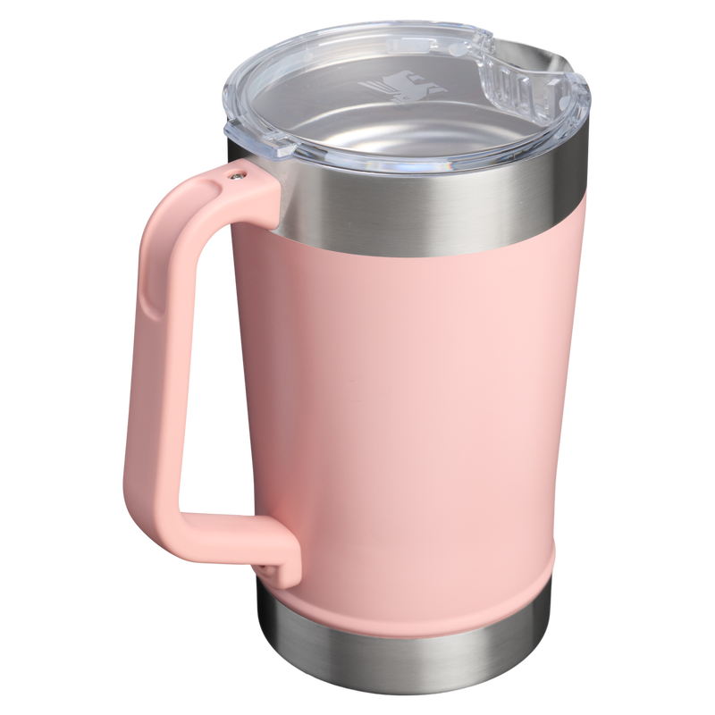 Stanley 1913 Stay Chill Pitcher 1.9L in Peach Rose | Back View