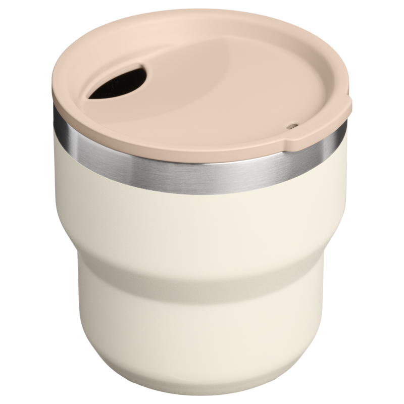 Stanley 1913 Stay-Hot Stacking Cup 0.29L in Cream | Back View