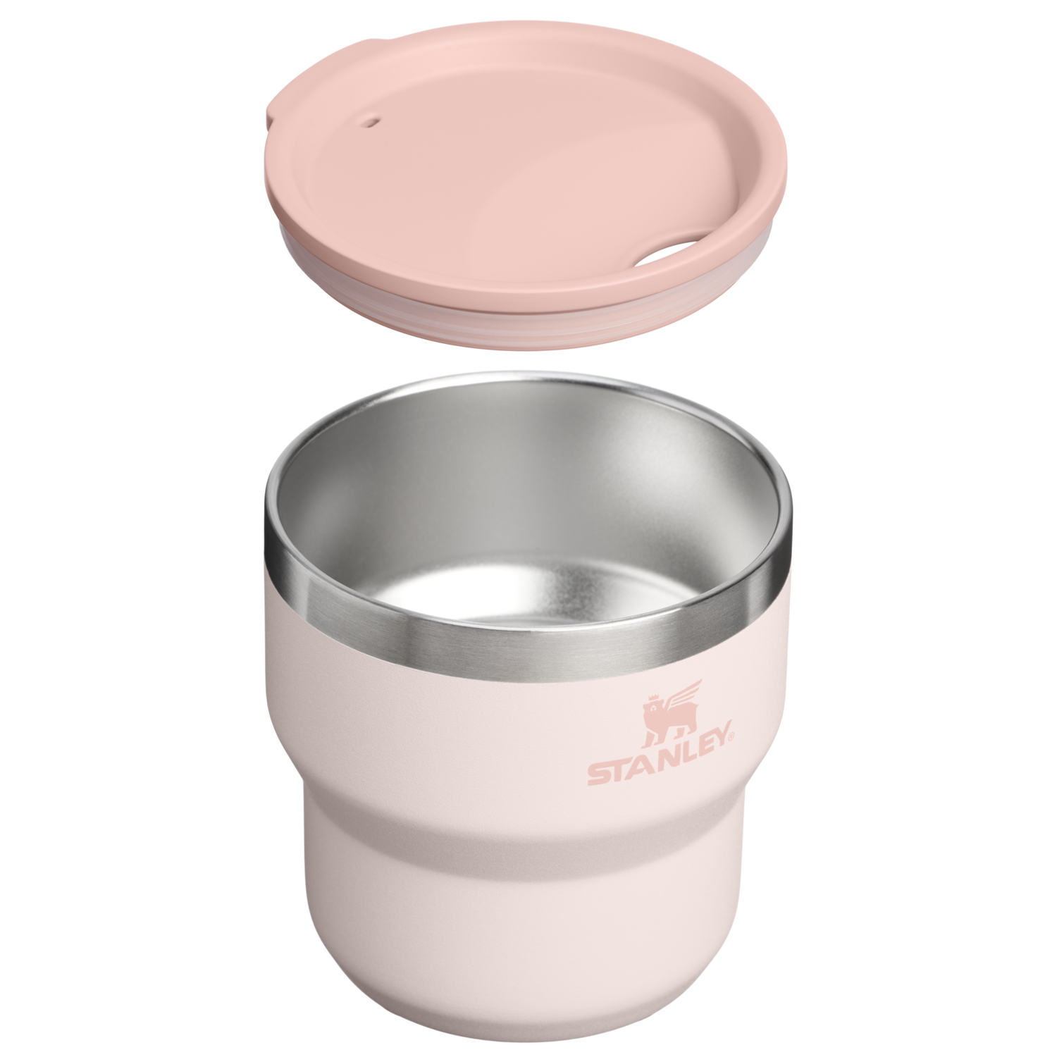 Stanley 1913 Stay-Hot Stacking Cup 0.29L in Rose Quartz | View 2