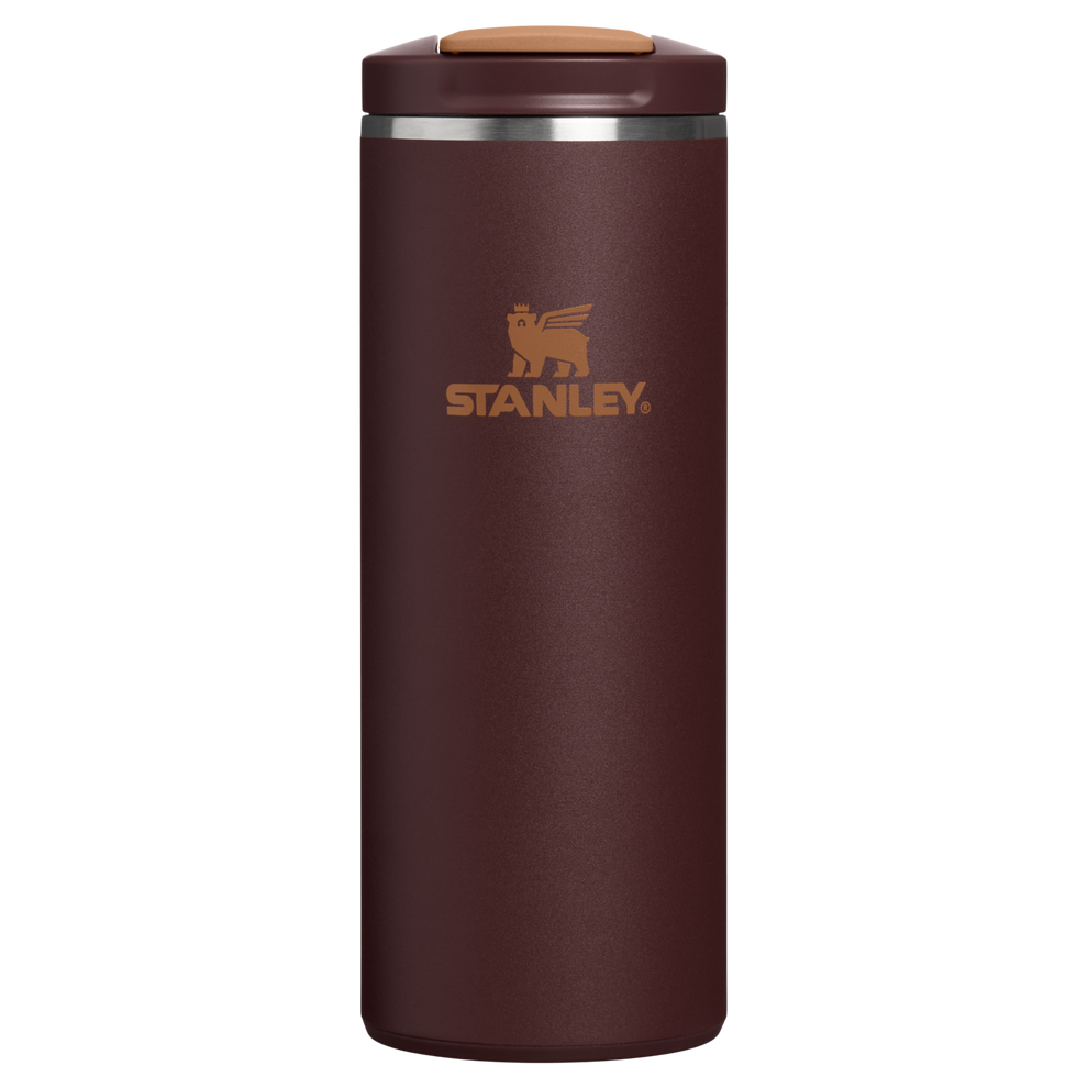 Stanley 1913 Transit Flip Top Mug 0.35L in Coffee | Front View