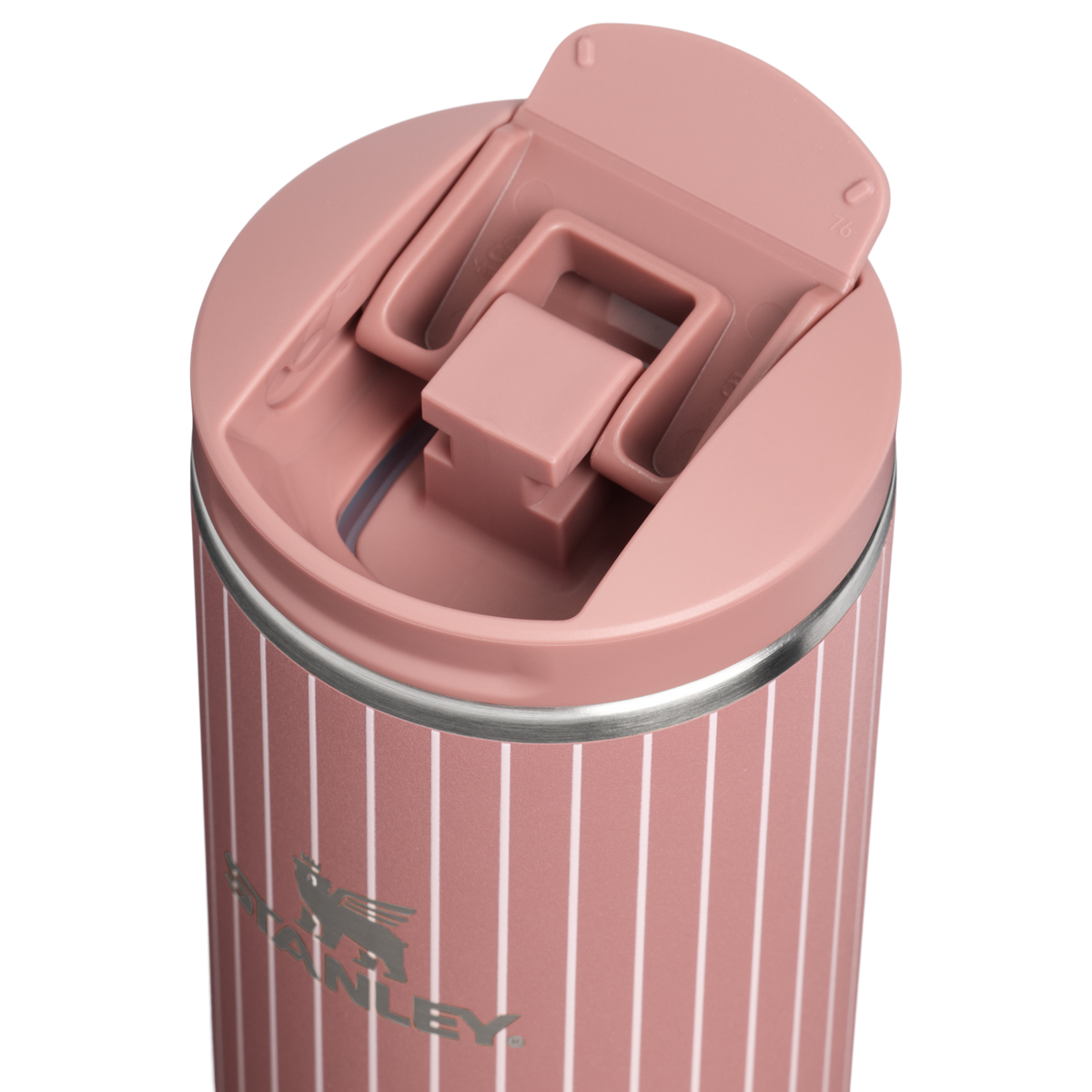 Stanley 1913 Transit Flip Top Mug 0.35L en Moab Pinstripe | Delante Ver