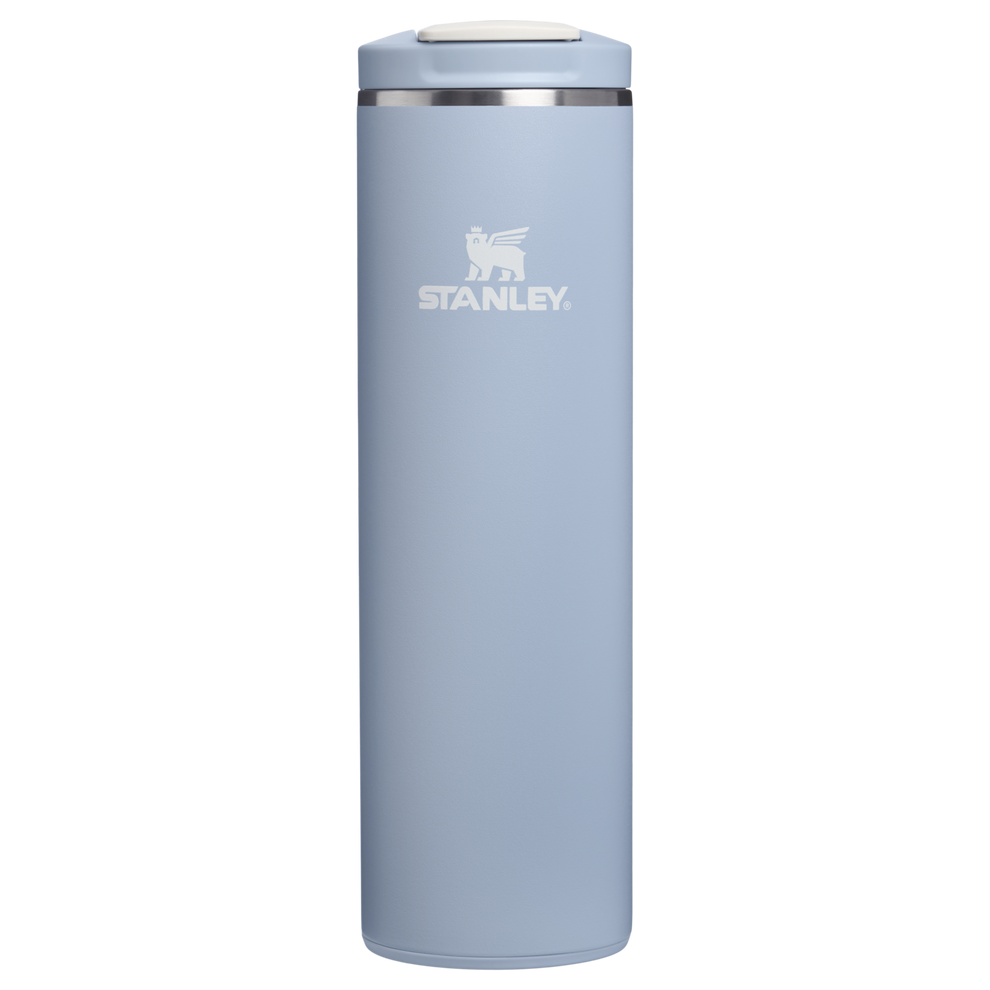 Stanley 1913 Transit Flip Top Mug 0.47L in Blue Dream Stone | Front View