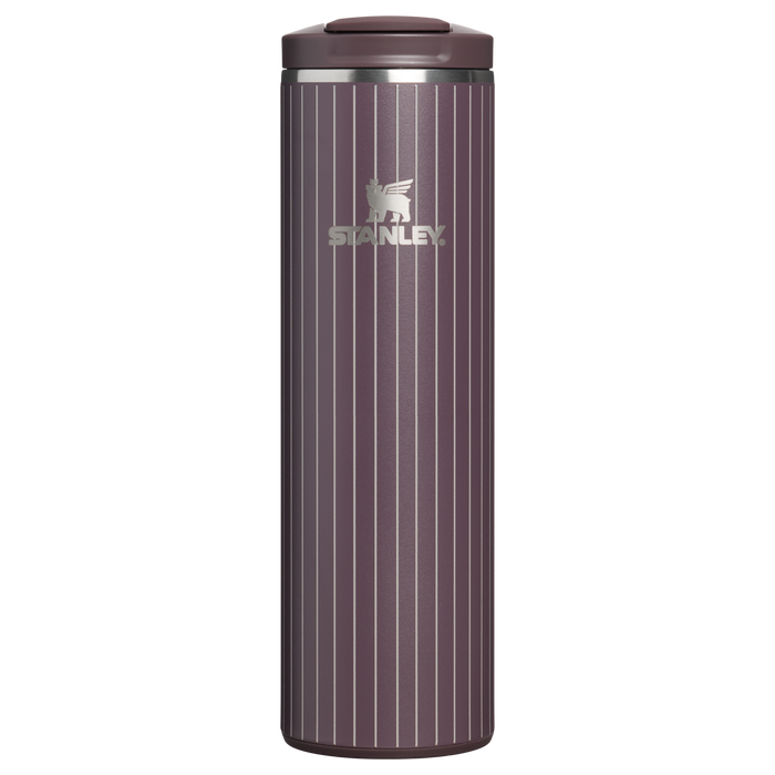 Stanley 1913 Transit Flip Top Mug 0.47L en Fig Pinstripe | Delante Ver