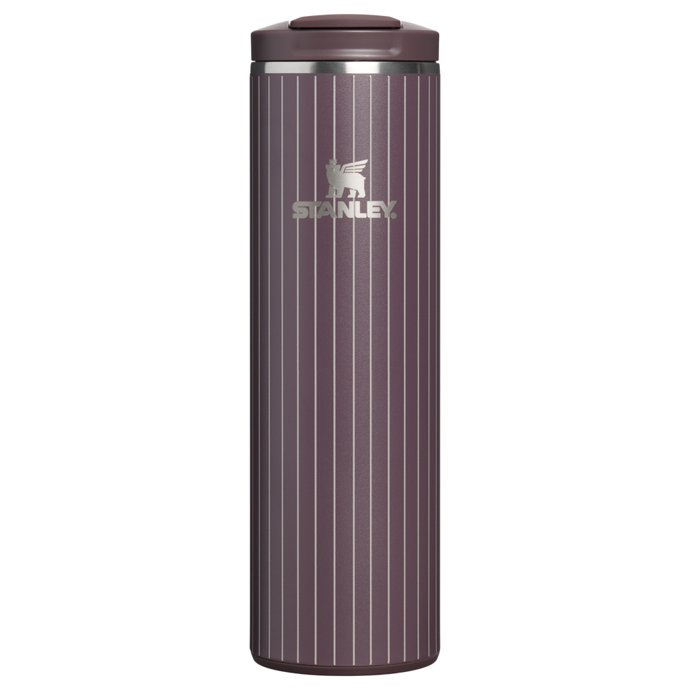 Stanley 1913 Transit Flip Top Mug 0.47L en Fig Pinstripe | Delante Ver