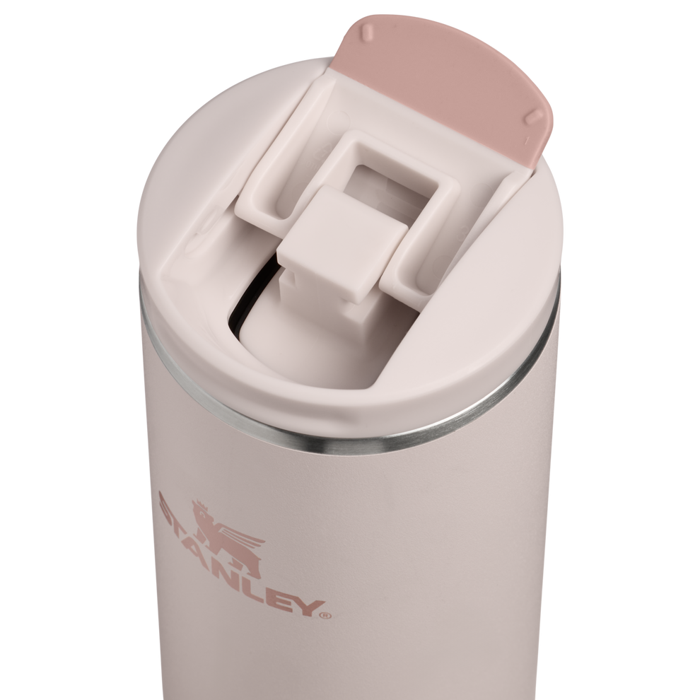 Stanley 1913 Transit Fliptop Mug 0.35L in Rose Quartz