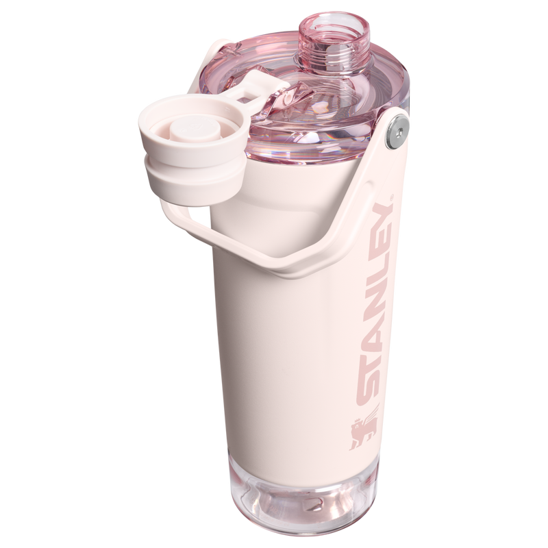 Stanley 1913 Vitalize™ Shaker Bottle 0.59L in Rose Quartz | Back View