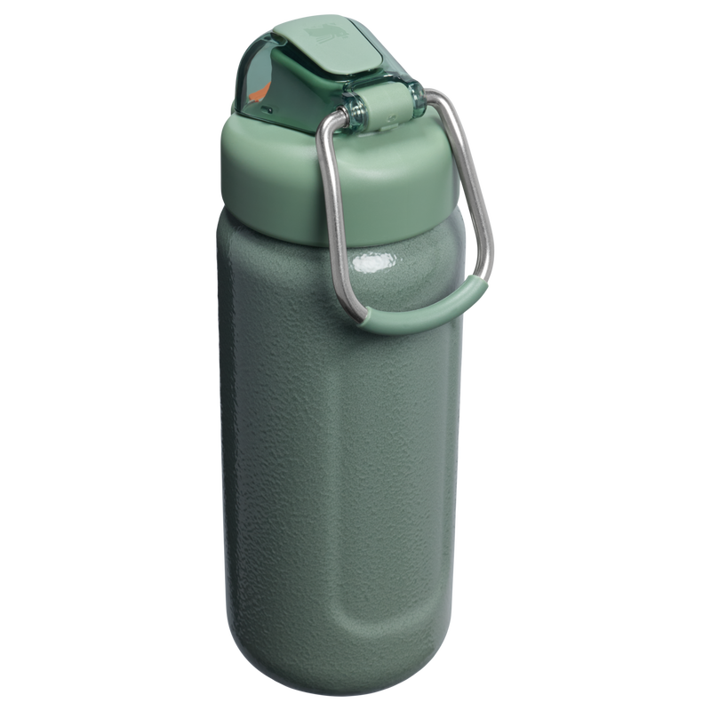 Stanley 1913 Classic Wellspring Bottle 0.47L in Hammertone Green | Back View