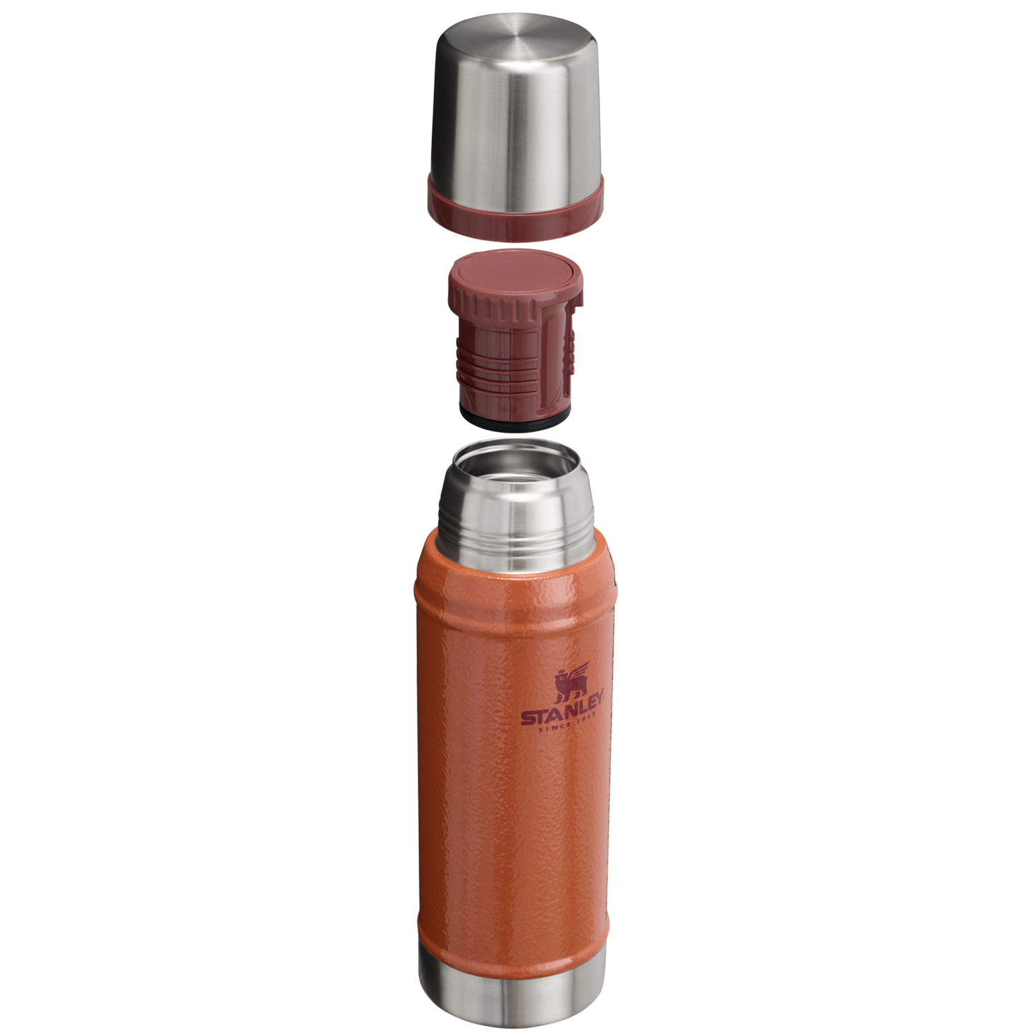 Stanley 1913 Classic Legendary Bottle 0.75L in Hammertone Clay | View 2