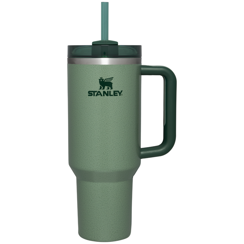 Stanley 1913 Quencher® H2.0 FlowState™ Tumbler 1.18L dans Hammertone Green | Recto Afficher