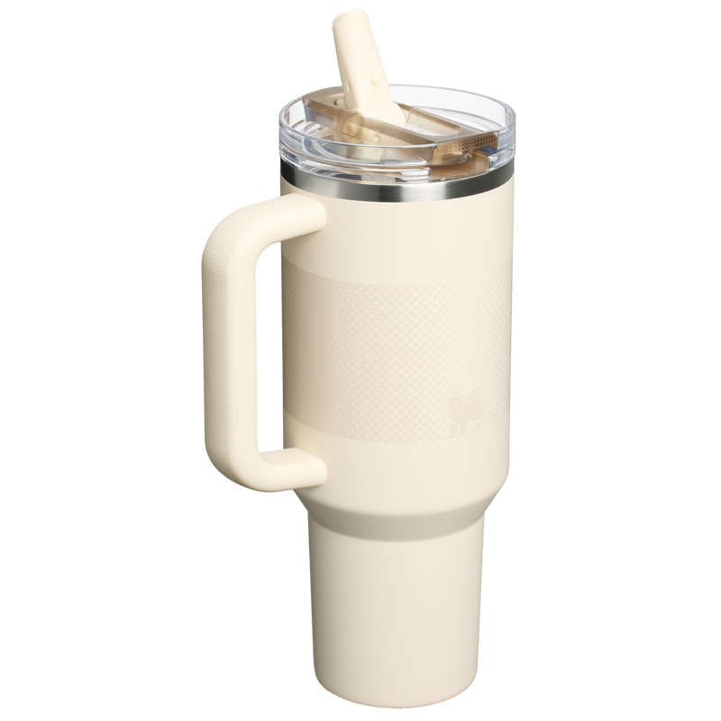 Stanley 1913 Quencher® ProTour Flip Straw Tumbler 1.18L in Cream Fade | Back View