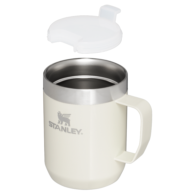 Stanley 1913 Everyday Camp Mug 0.23L in Cream Gloss | Querschnitt anzeigen