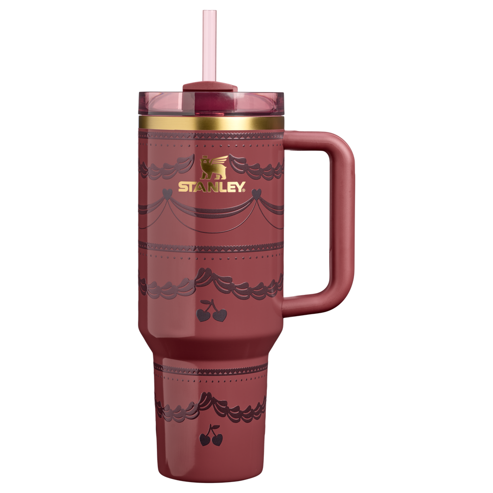 Stanley 1913 Quencher® H2.0 FlowState™ Tumbler 1.18L in Red Velvet Cake