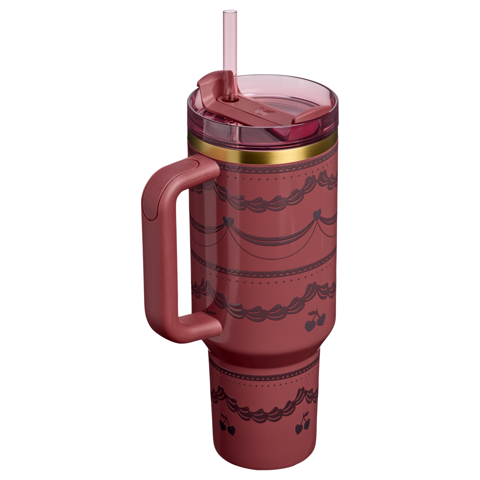 Stanley 1913 Quencher® H2.0 FlowState™ Tumbler 1.18L in Red Velvet Cake