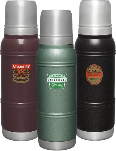 Stanley 100 Years Thermos Green 20-00777 Large 100 Years Since 1913 Emblem  VGC