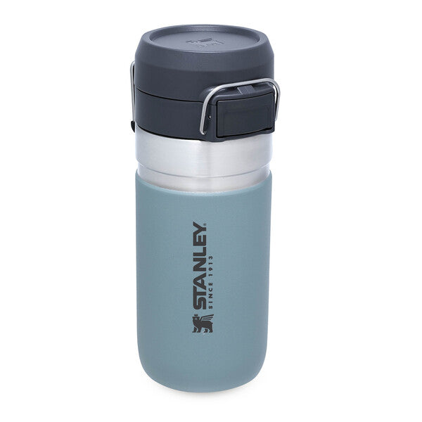  Stanley Quick Flip Stainless Steel Water Bottle .47L / 16OZ  Polar – Leakproof Metal Water Bottle Kids - Push Button Locking Lid -  BPA-Free Kids Thermos Water Bottle - Dishwasher Safe