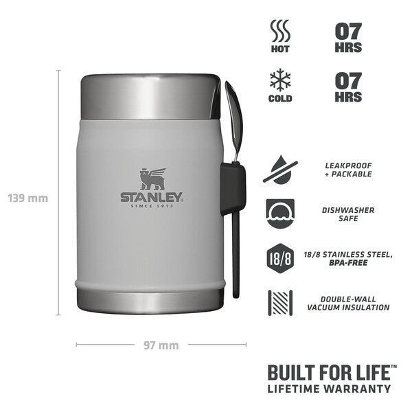 Classic Legendary Food Jar + Spork | 0.4 L | Stanley