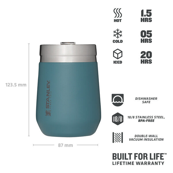 Stanley The Everyday GO Tumbler 290 mL, Charcoal, thermos