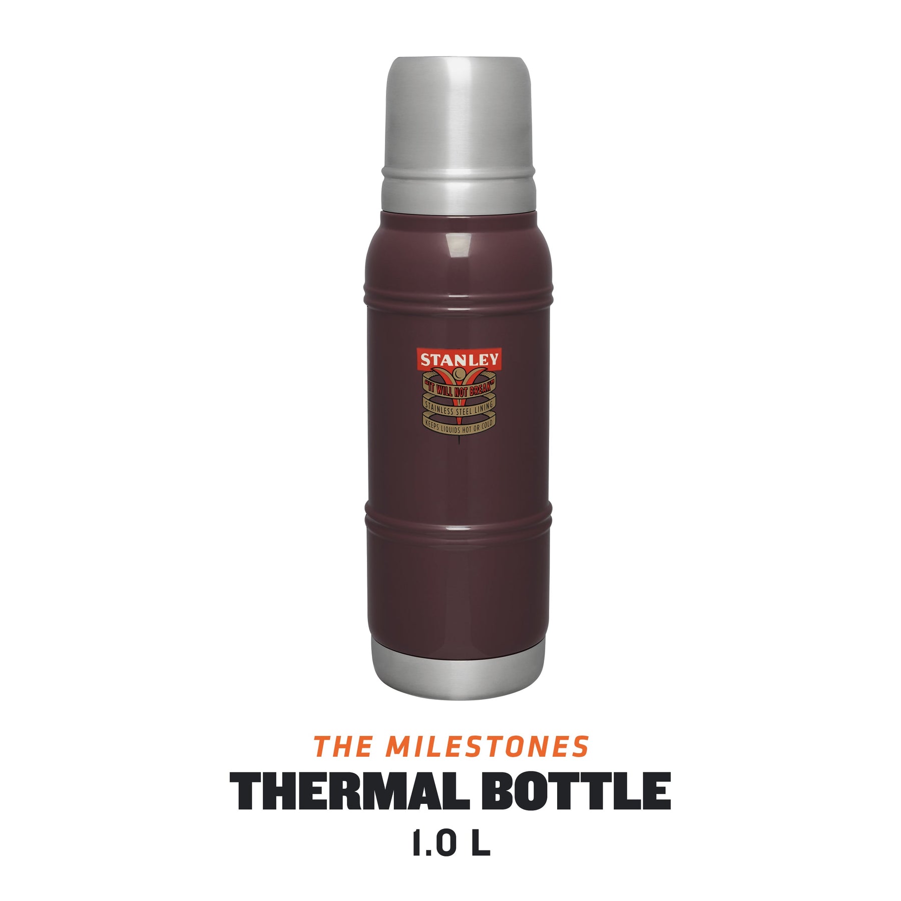 Stanley: Milestones Thermal Bottle - Hammertone Gray –  citysupplyfayetteville