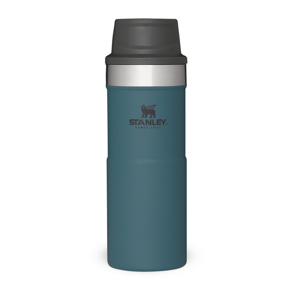 STANLEY NeverLeak Leakproof Travel Mug 0.35L - Keeps Hot for 5  Hours - Thermos Flask for Coffee, Tea & Water - BPA-Free - Stainless Steel  Flask for Hot Drink 