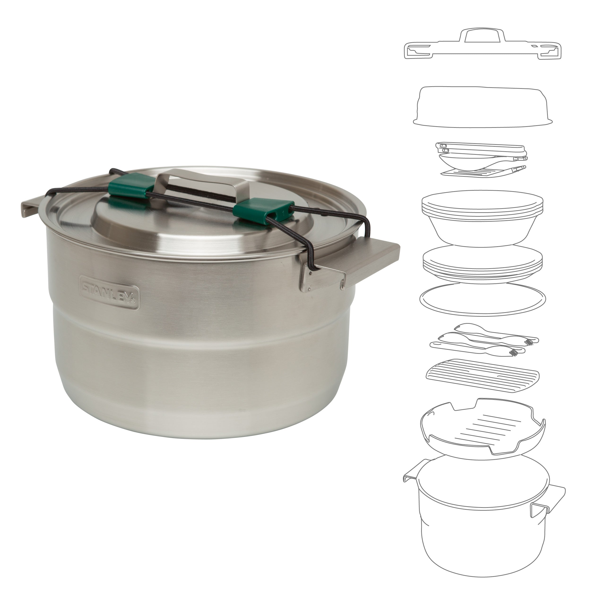 Stanley Adventure Full Kitchen Base Camp Cook Set - Utah