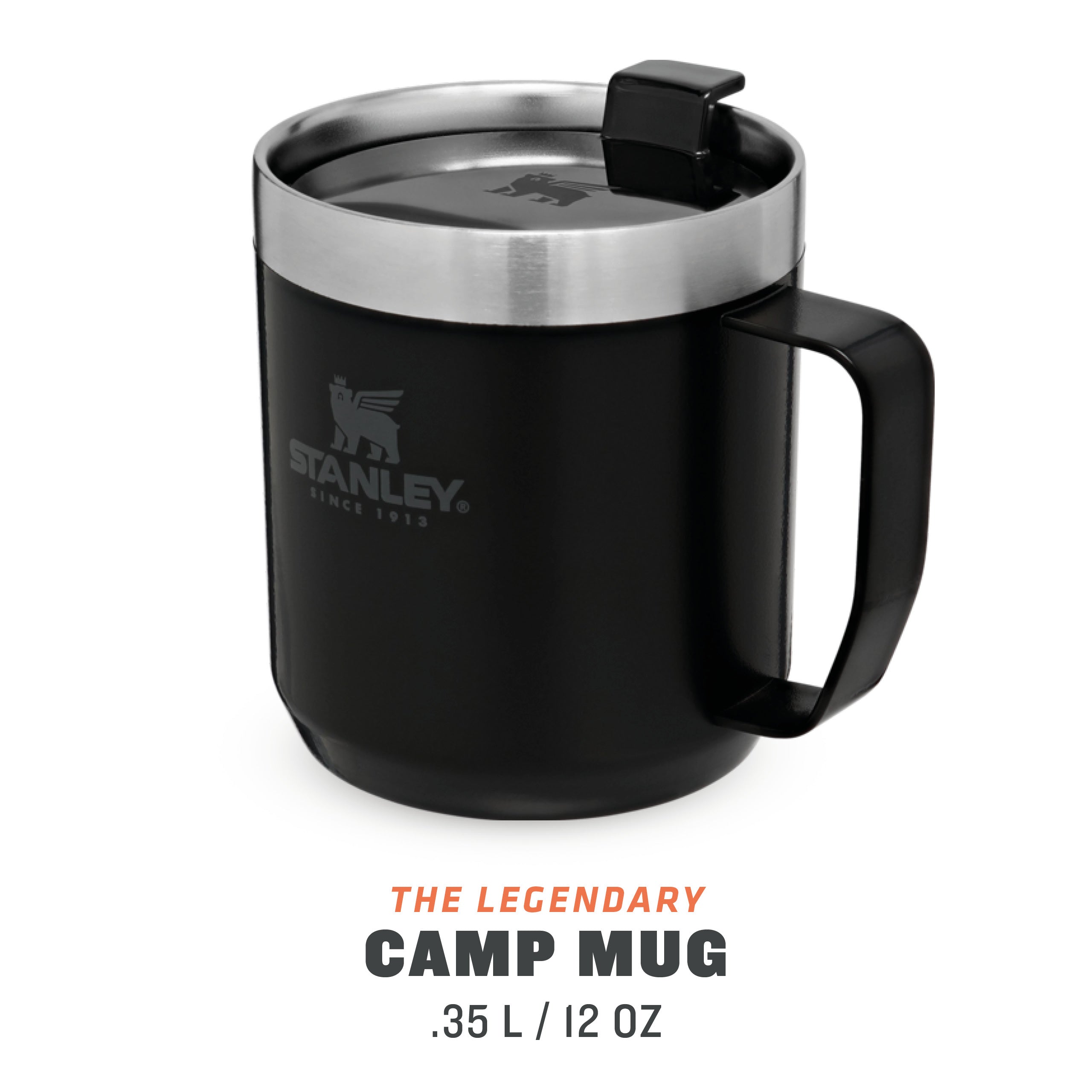 マグ 蓋 スタンレー STANLEY CAMP MUG フタ カップ 0.47L マグカップ おしゃれ シンプル 保温 クラシック キャンプ  アウトドア 行楽 キャンプマグ クリスマス