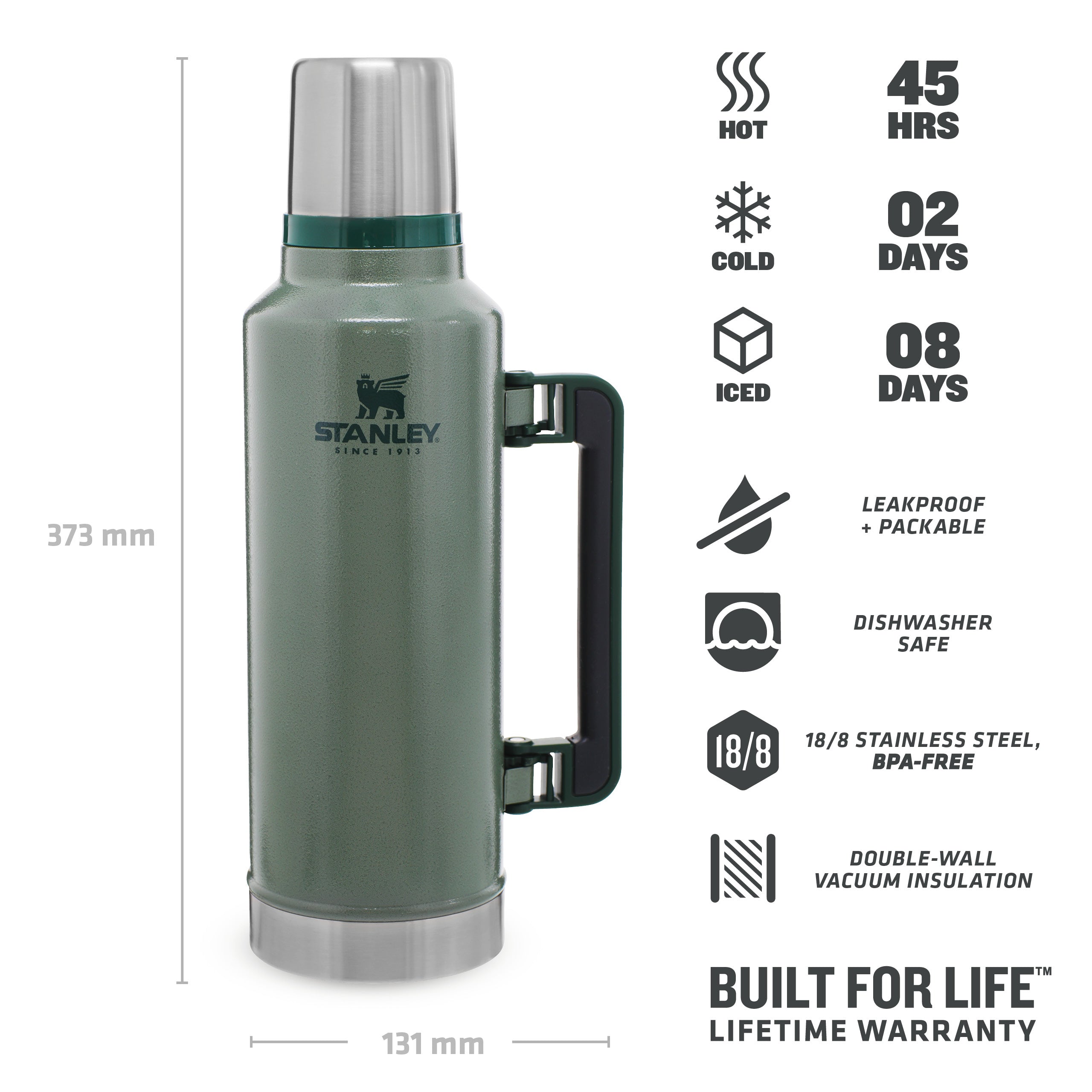 Classic Legendary Insulated Bottle | 1.9 L | Stanley