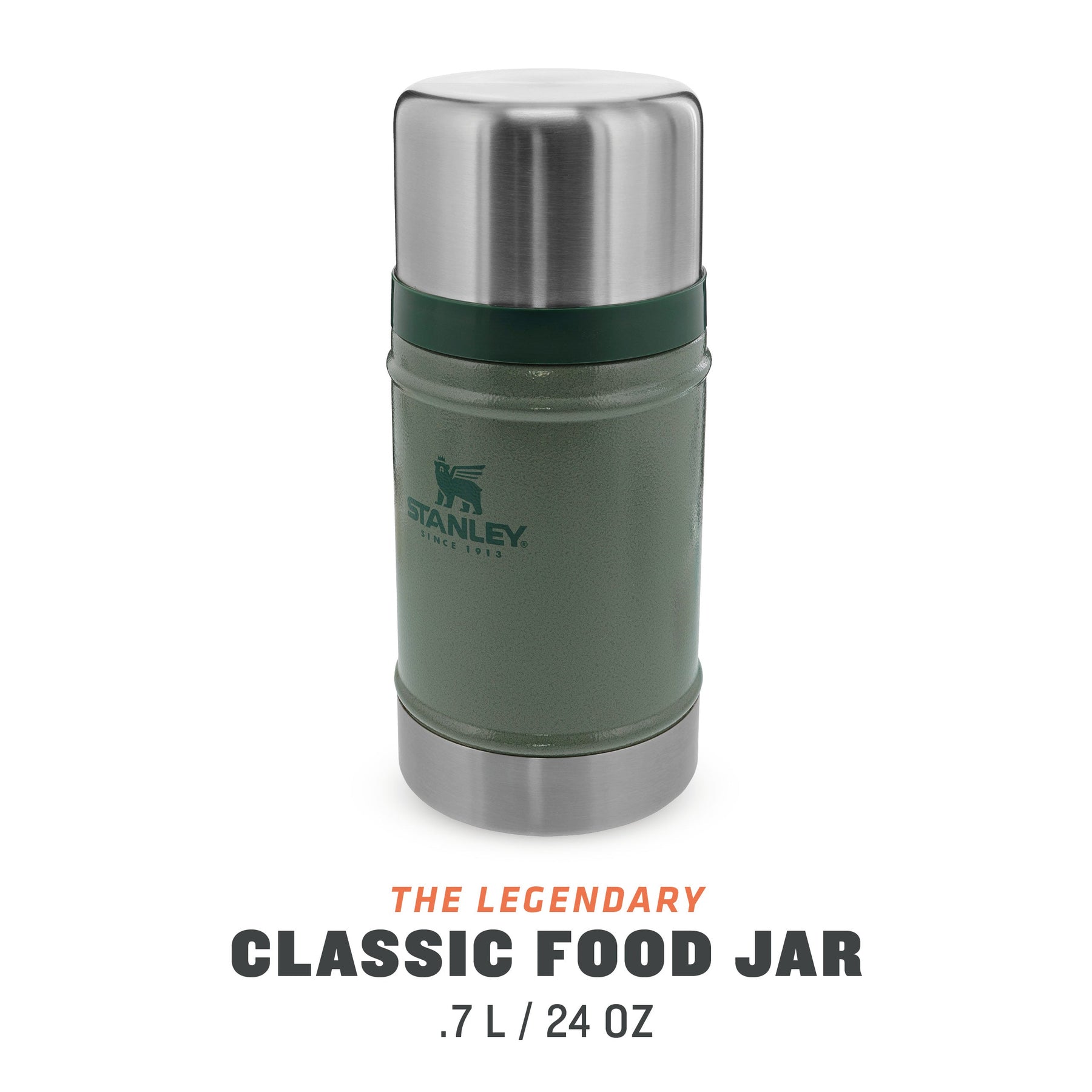Dropship Stanley Classic Legendary Vacuum Insulated Stainless Steel Food  Jar 24 Oz - Hammertone Green to Sell Online at a Lower Price