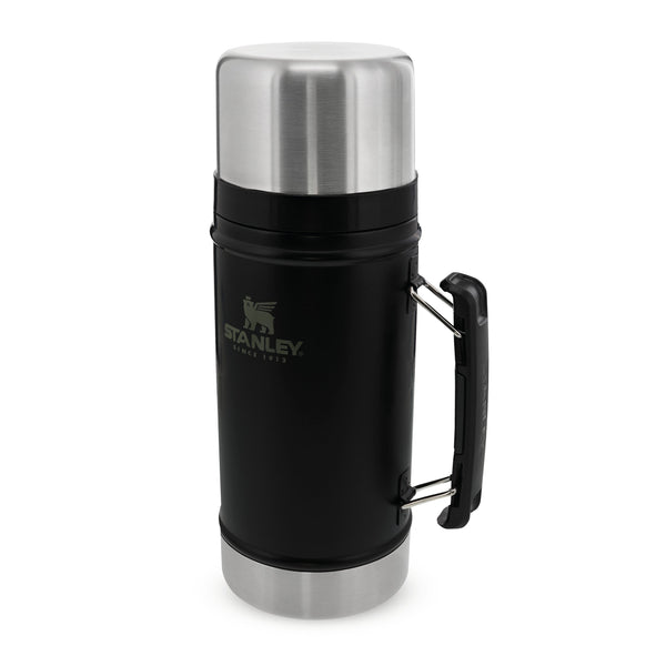 Stanley 10oz./0.3 Liter Insulated Travel Food Jar Black Thermos 