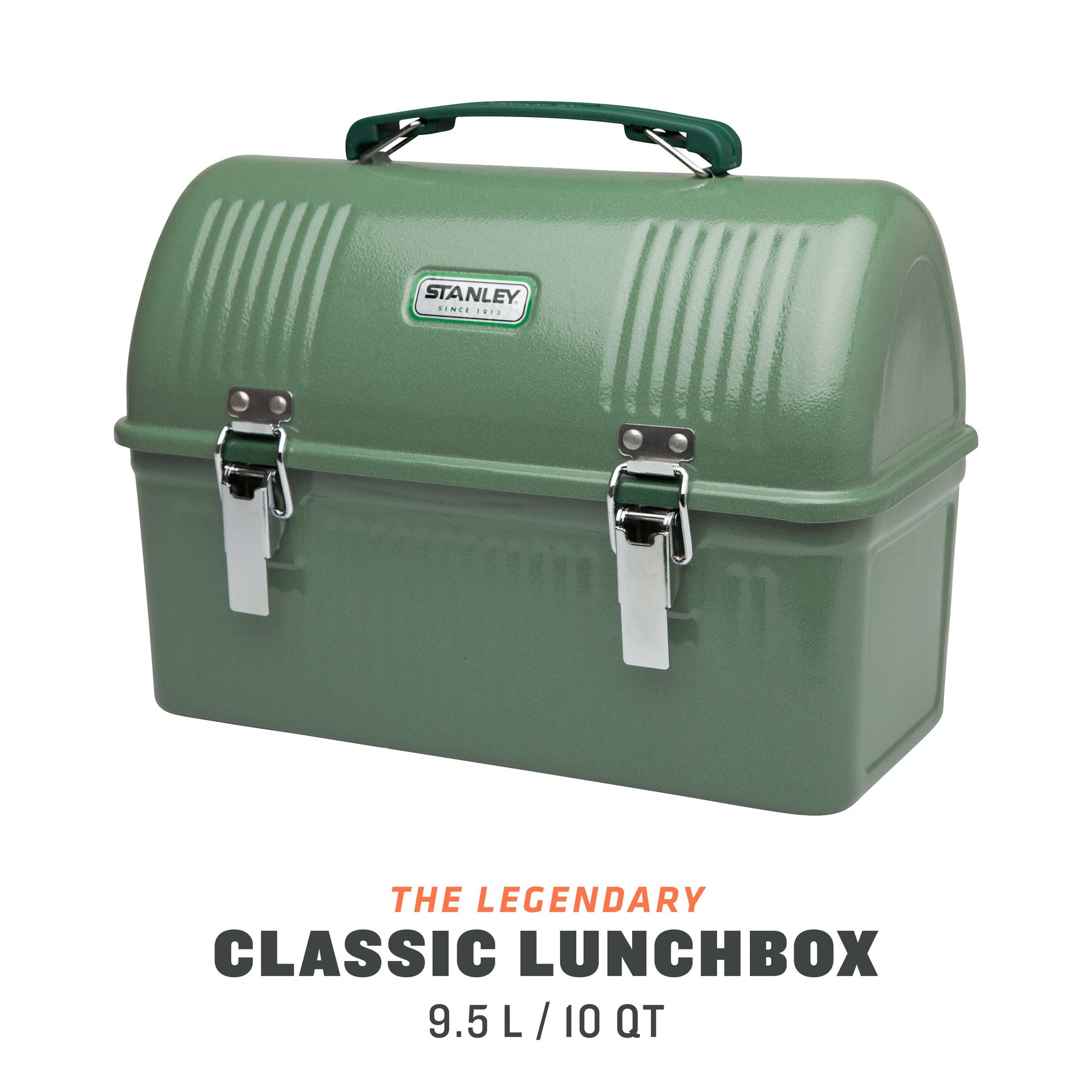  Stanley Classic Lunch Box, Hammer Tone Green, 5.5-Quart :  Stanley: Home & Kitchen