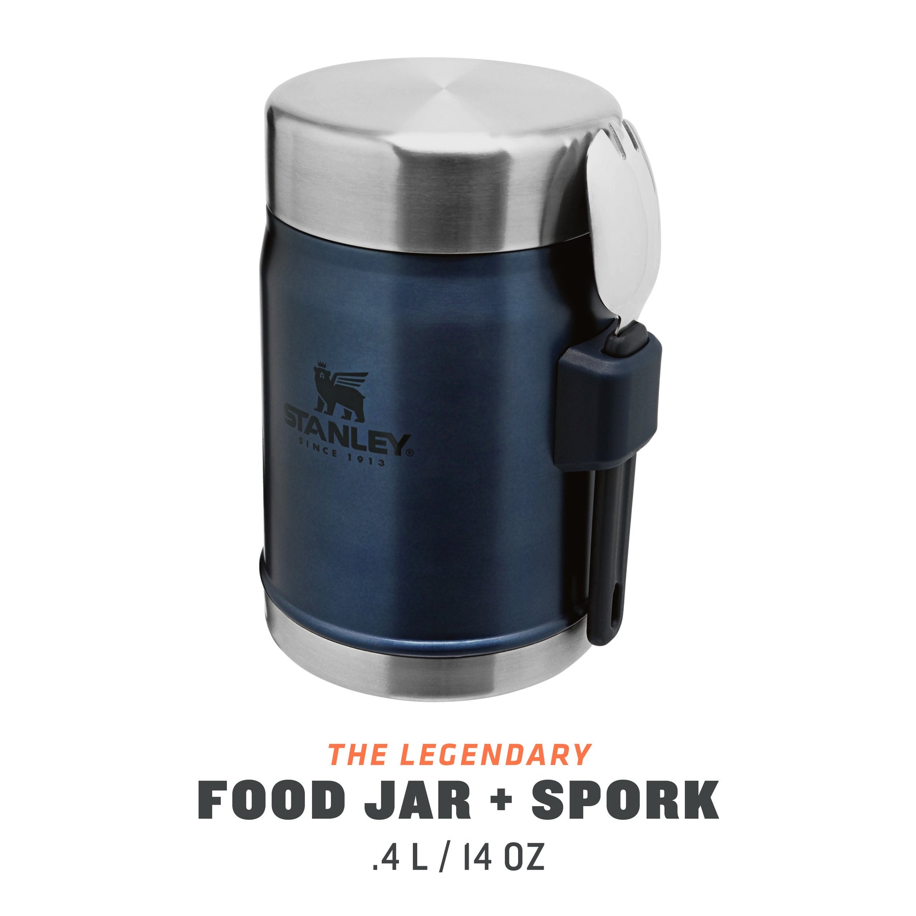 Purchase the Stanley Classic Food Jar with Spork black by ASMC
