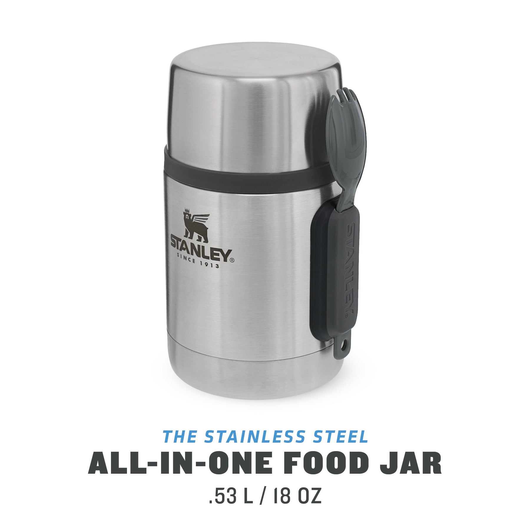 Stanley Classic Stainless Steel Leak Proof BPA Free Wide Mouth Thermos Food  Jar