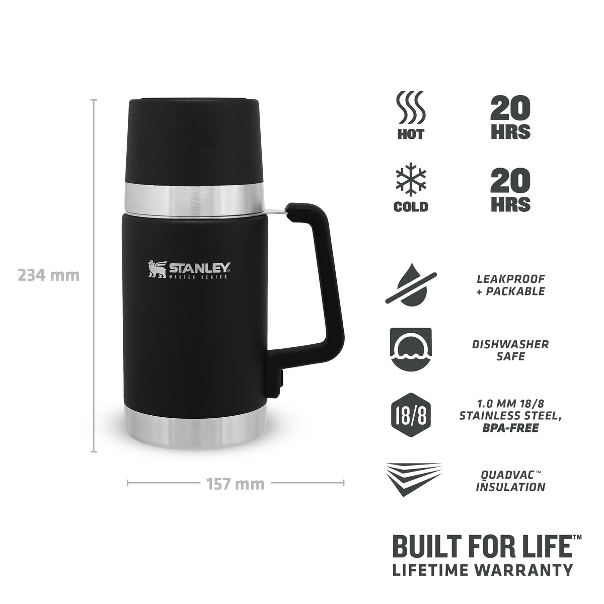 Master Unbreakable Vacuum Food Jar | 0.70L